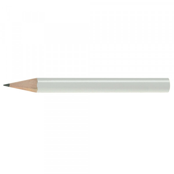 Bleistift, lackiert, rund, kurz