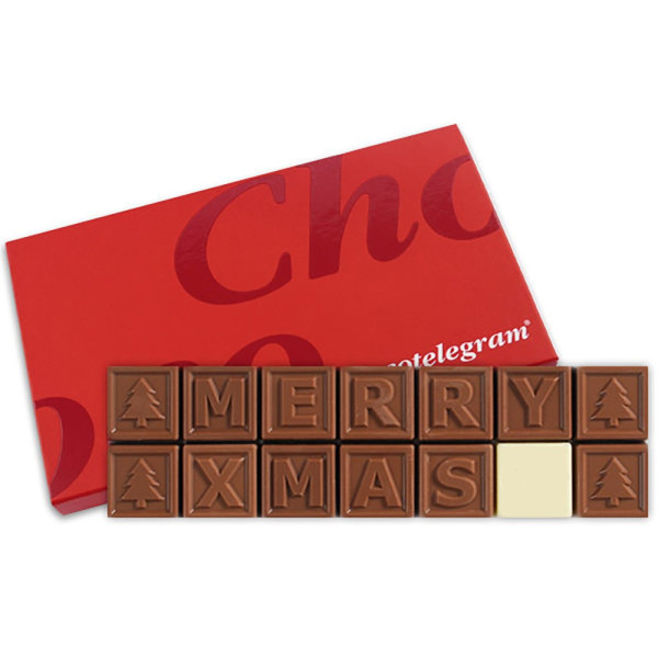 Chocotelegram® 14 'Merry Xmas' + Logo