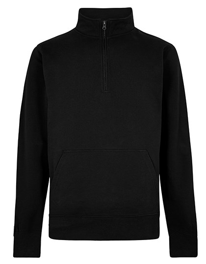 Kustom Kit - Regular Fit 1/4 Zip Pique Sweatshirt