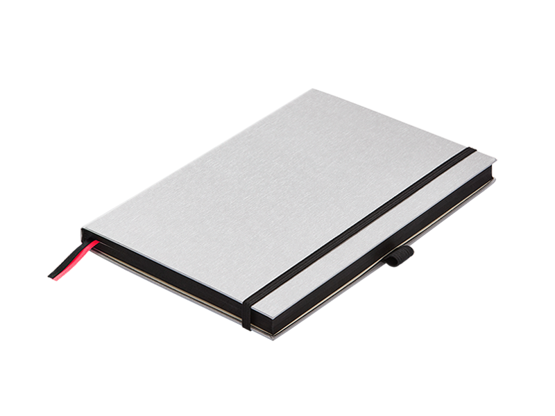Notizbuch Hardcover blanko black A5