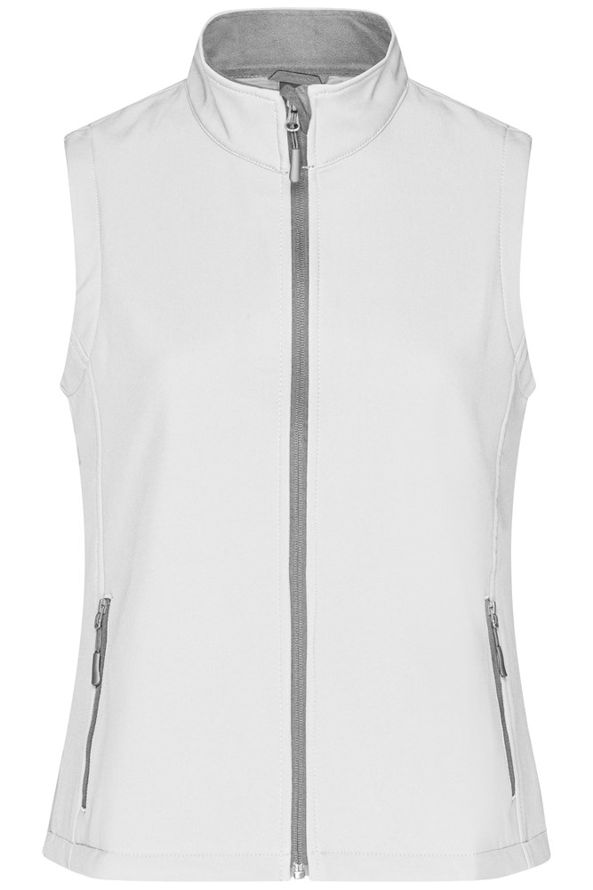 Ladies' Promo Softshell Vest - White/white (ca. Pantone white)