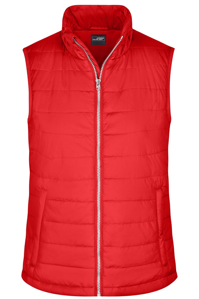 Ladies' Padded Vest - Red (ca. Pantone 200C)