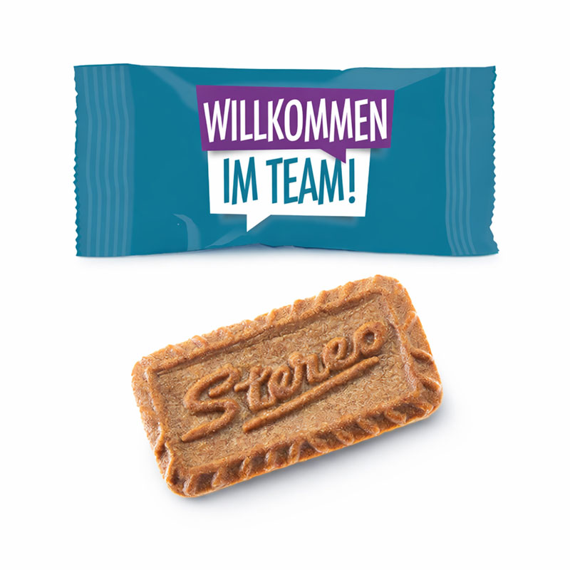Karamellgebäck im Tütchen