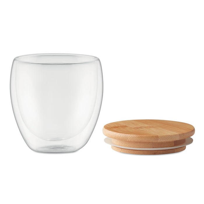 TIRANA SMALL - Doppelwandiges Glas 250 ml