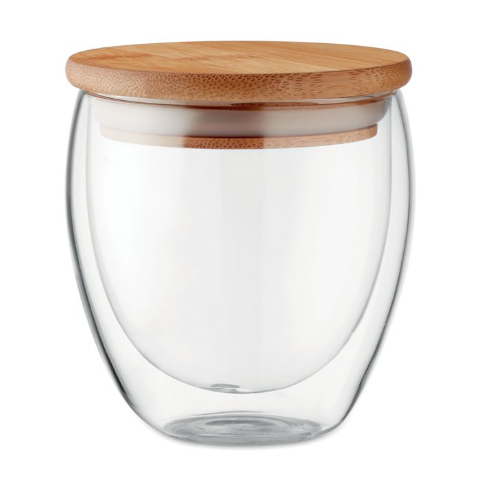 TIRANA SMALL - Doppelwandiges Glas 250 ml