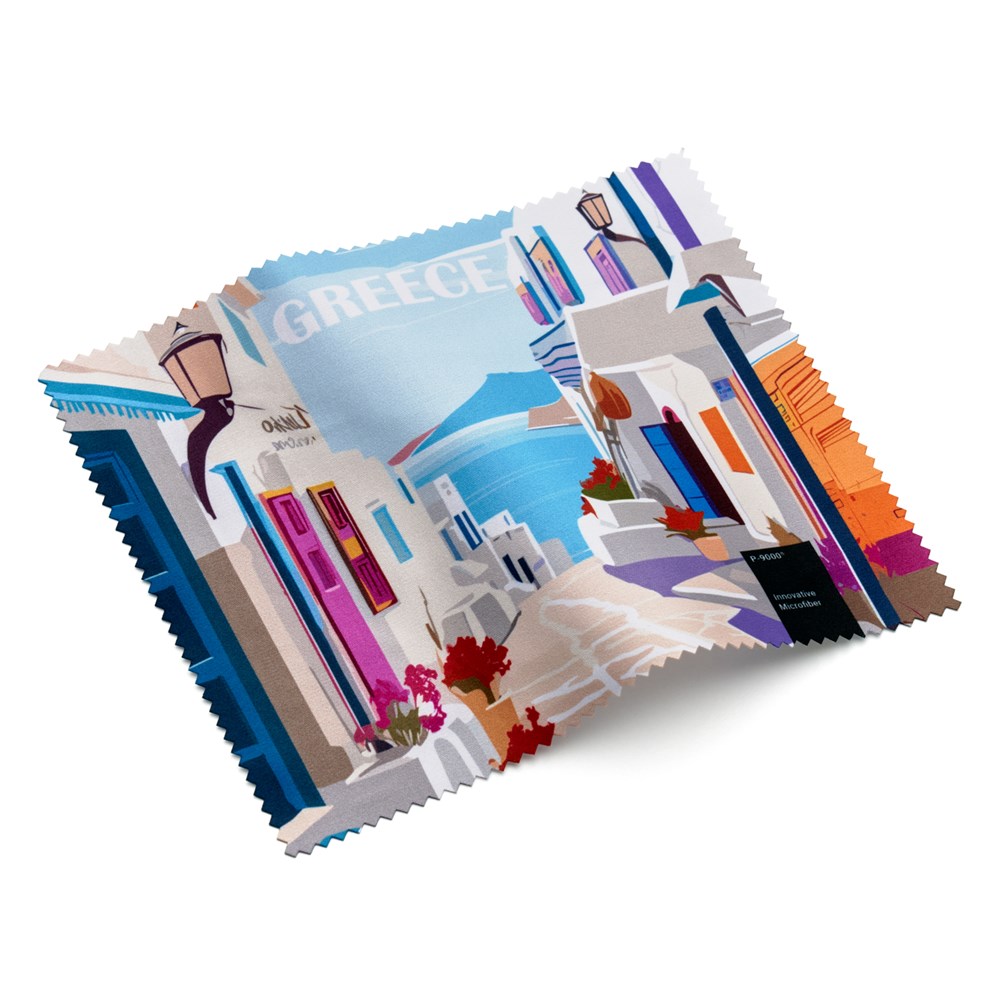 POLYCLEAN Brillenputztuch 15x15 cm im Polybeutel, All-Inclusive-Paket