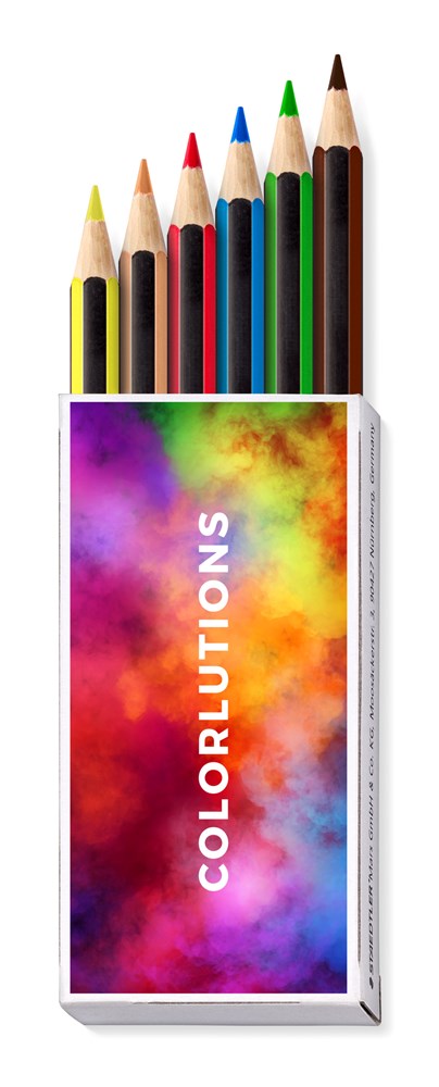 STAEDTLER Buntstifte kurz, 6er Etui