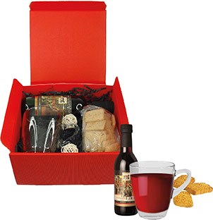 Kleines Glühwein-Set.
