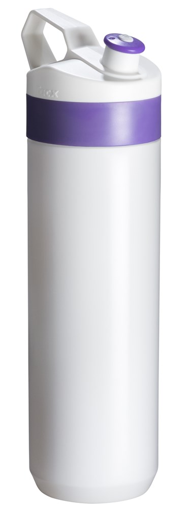 Fuse 450ml, Weiß - Weiß, Lila Kappe