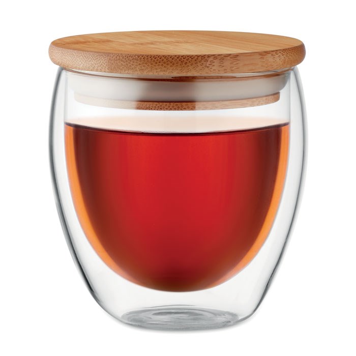 TIRANA SMALL - Doppelwandiges Glas 250 ml