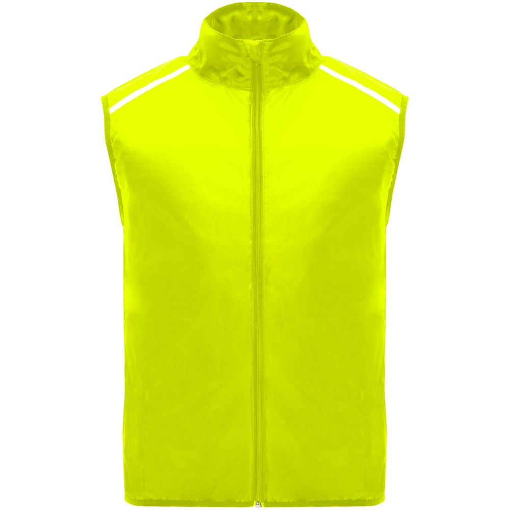 Jannu leichte Laufweste Unisex - fluorgelb