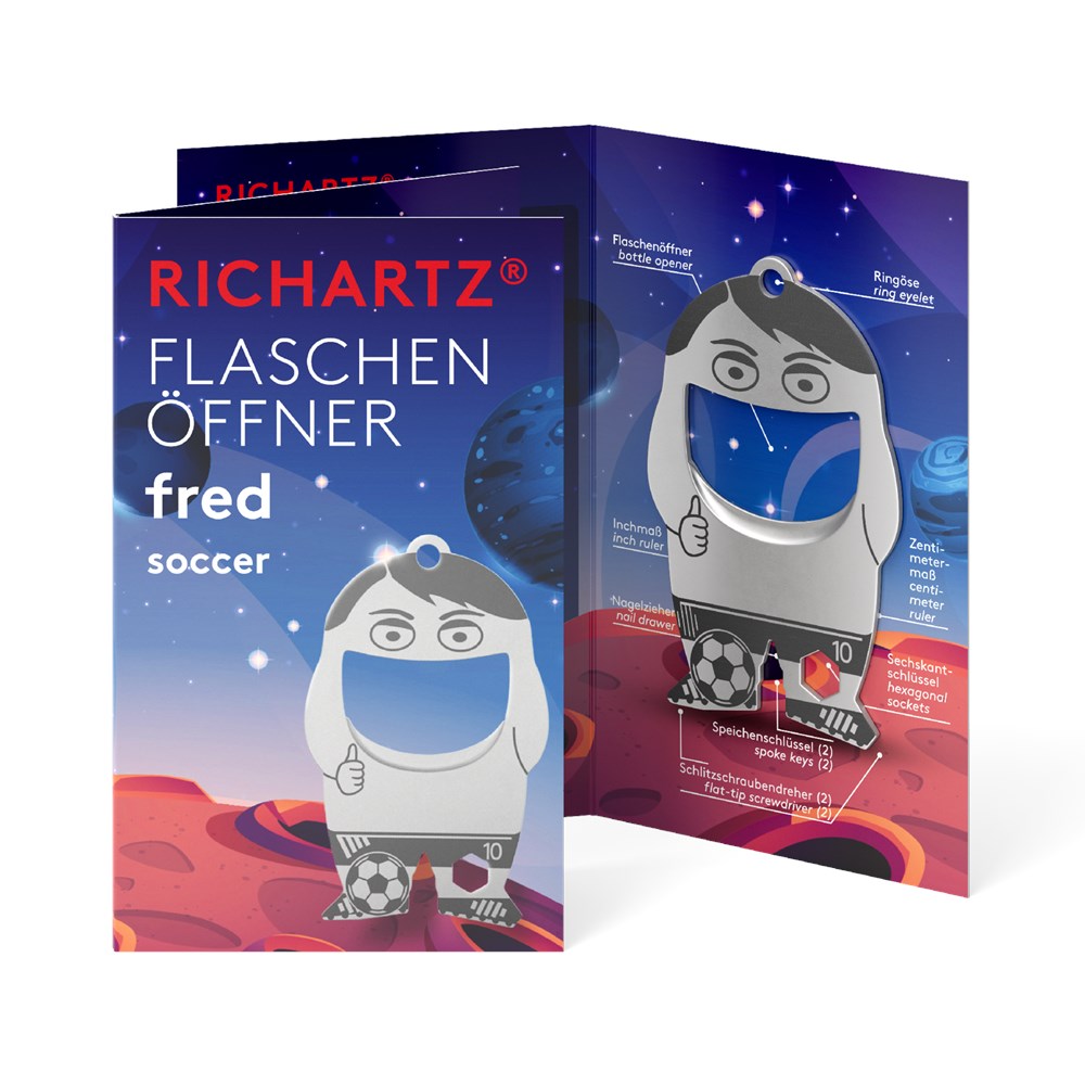 FLASCHENÖFFNER fred soccer